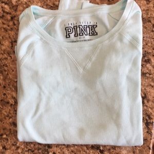 PINK long sleeved sleep shirt